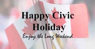 Canada Moving - Happy Civic Holiday ...